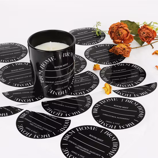 UV-Resistant Ink Alloy or Stainless Steel Copper Anodized Aluminum Labels