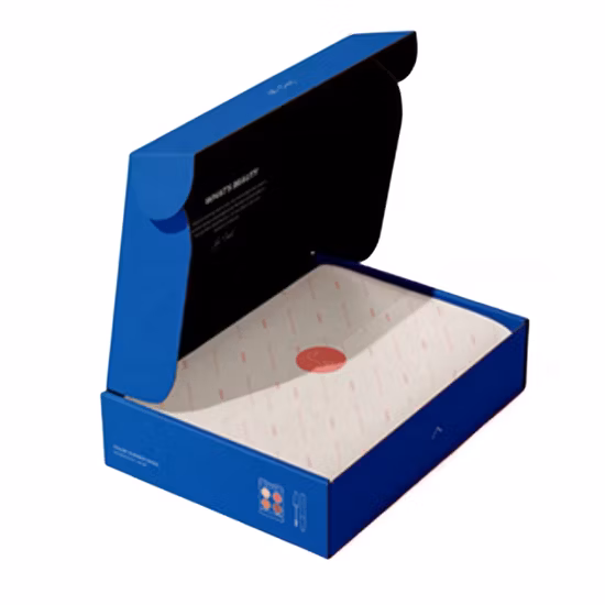 2022 Gros papier kraft grande expédition Mailer emballage boîtes en carton ondulé avec logo