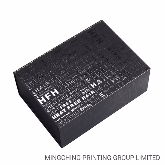 Boîte de fermeture magnétique en carton rigide de luxe personnalisé Boîte pliable Boîte-cadeau Boîte de rangement Boîte en carton Boîte à bijoux Boîte de montre Boîte d'affichage Boîte d'emballage